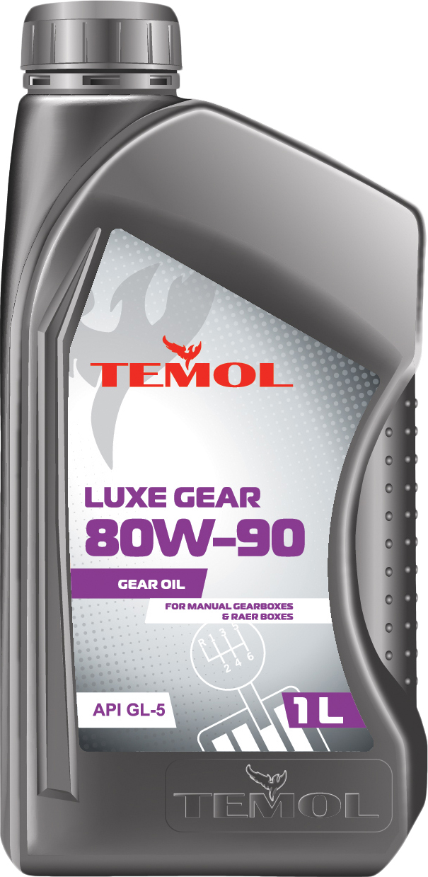 Олива трансмісійна TEMOL Luxe Gear 80W-90 API GL-5 1 л